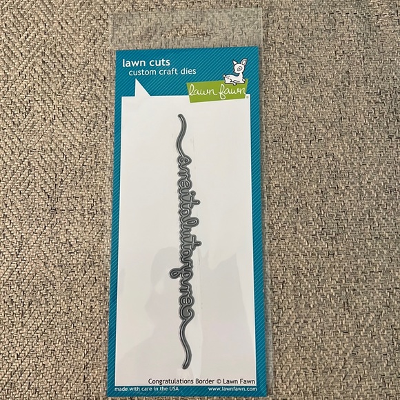 Congratulations die cut - Picture 1 of 2